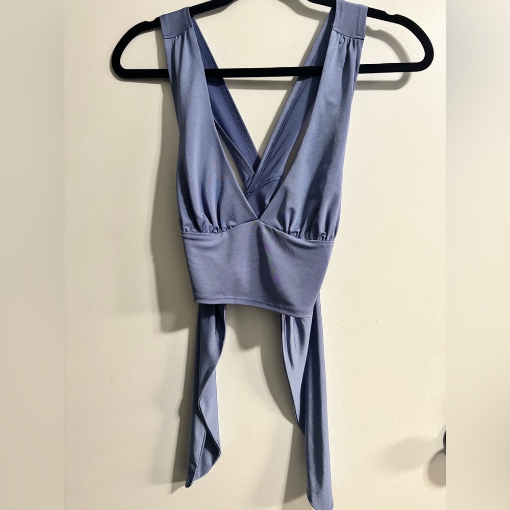 Urban Outfitters Lavender Cross-Back Bra